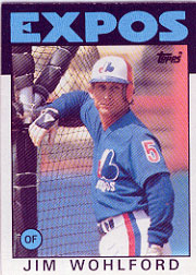 1986 Topps Baseball Cards      344     Jim Wohlford